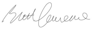 Brett Lawrence Signature